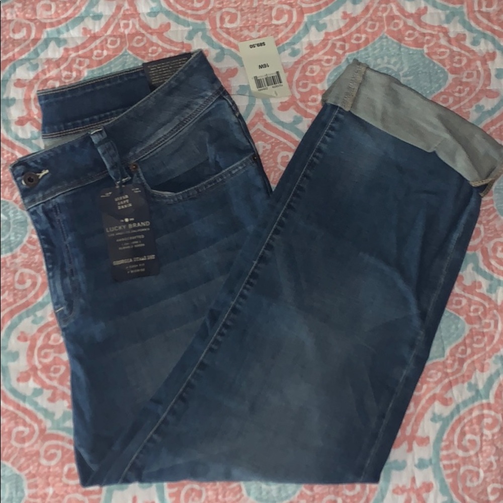 Lucky Brand Georgia Straight Jeans